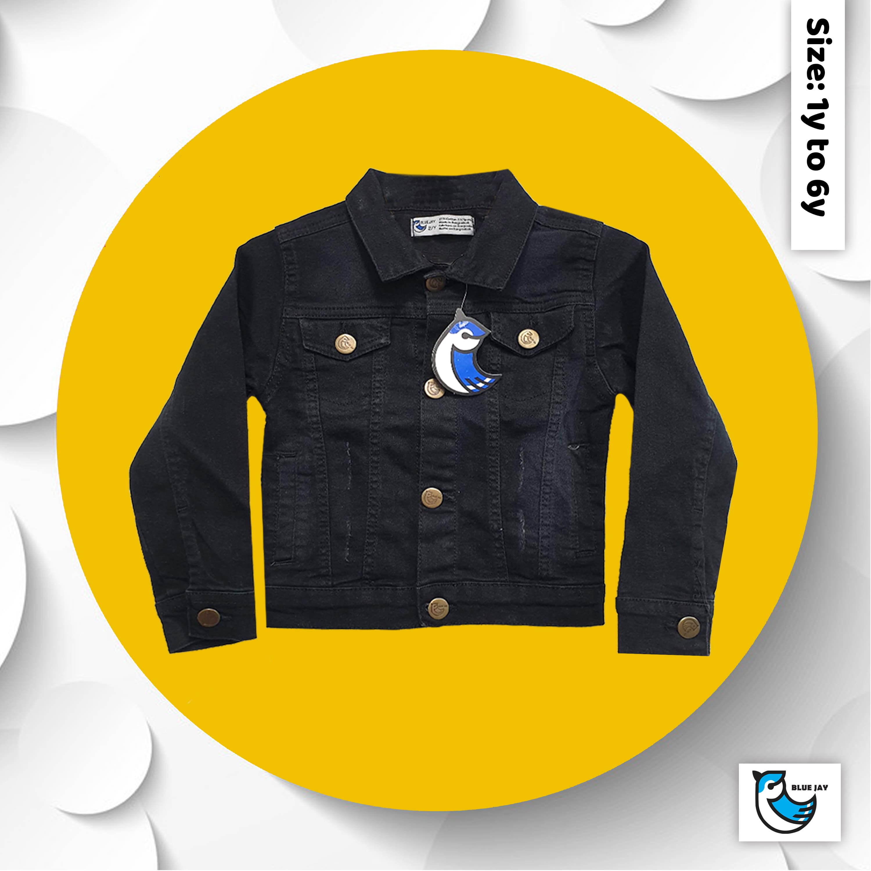 Blue Jay Black Denim Jacket - Blue Jay