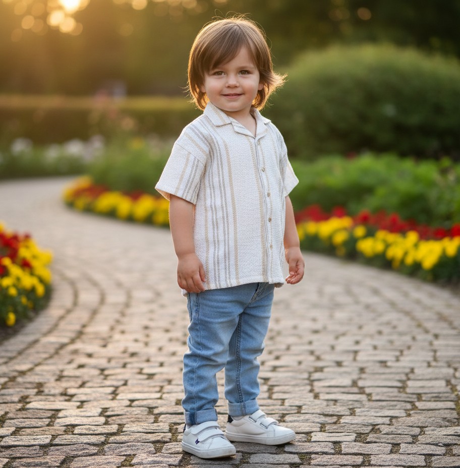 Blue Jay Casual Drop Shoulder Shirt