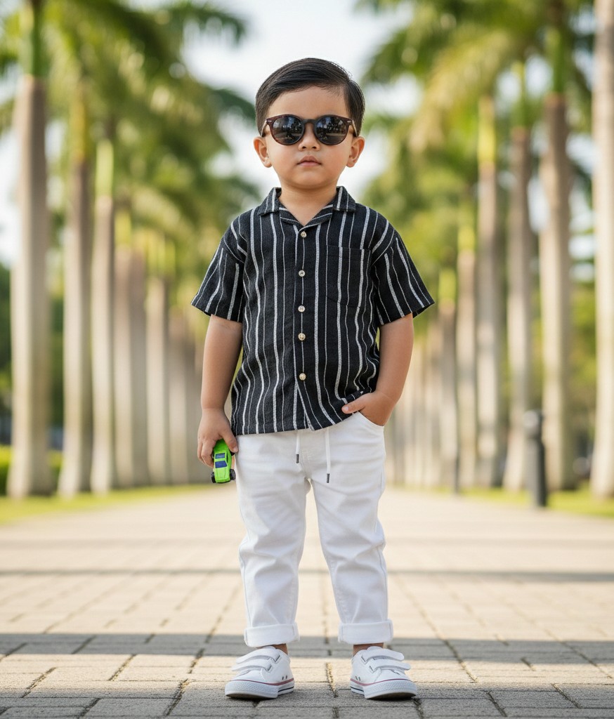 Blue Jay Casual Drop Shoulder Shirt