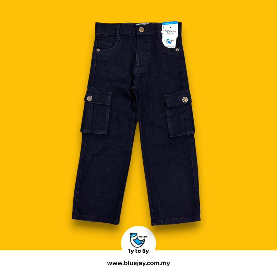 Blue Jay Wide Leg Cargo Jeans