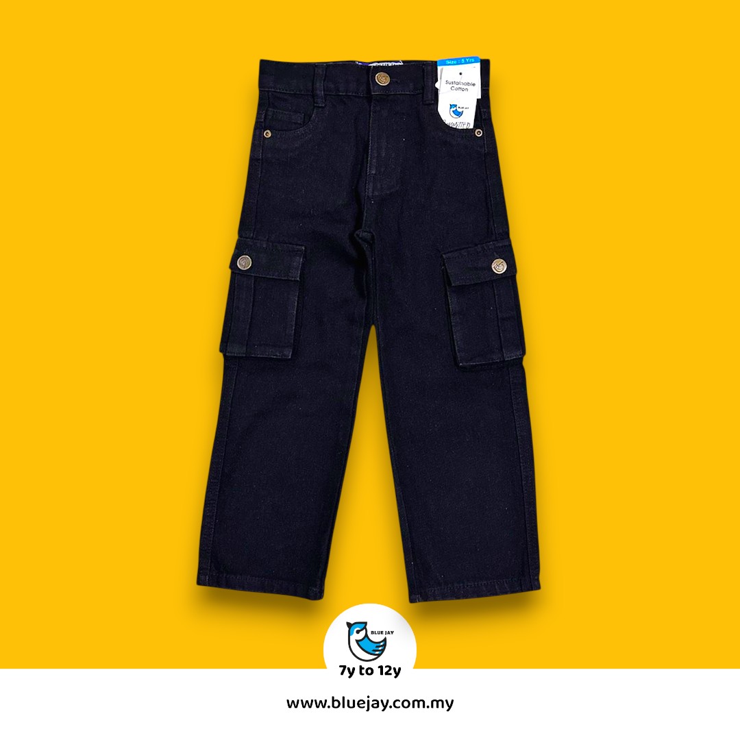 Blue Jay Wide Leg Cargo Jeans