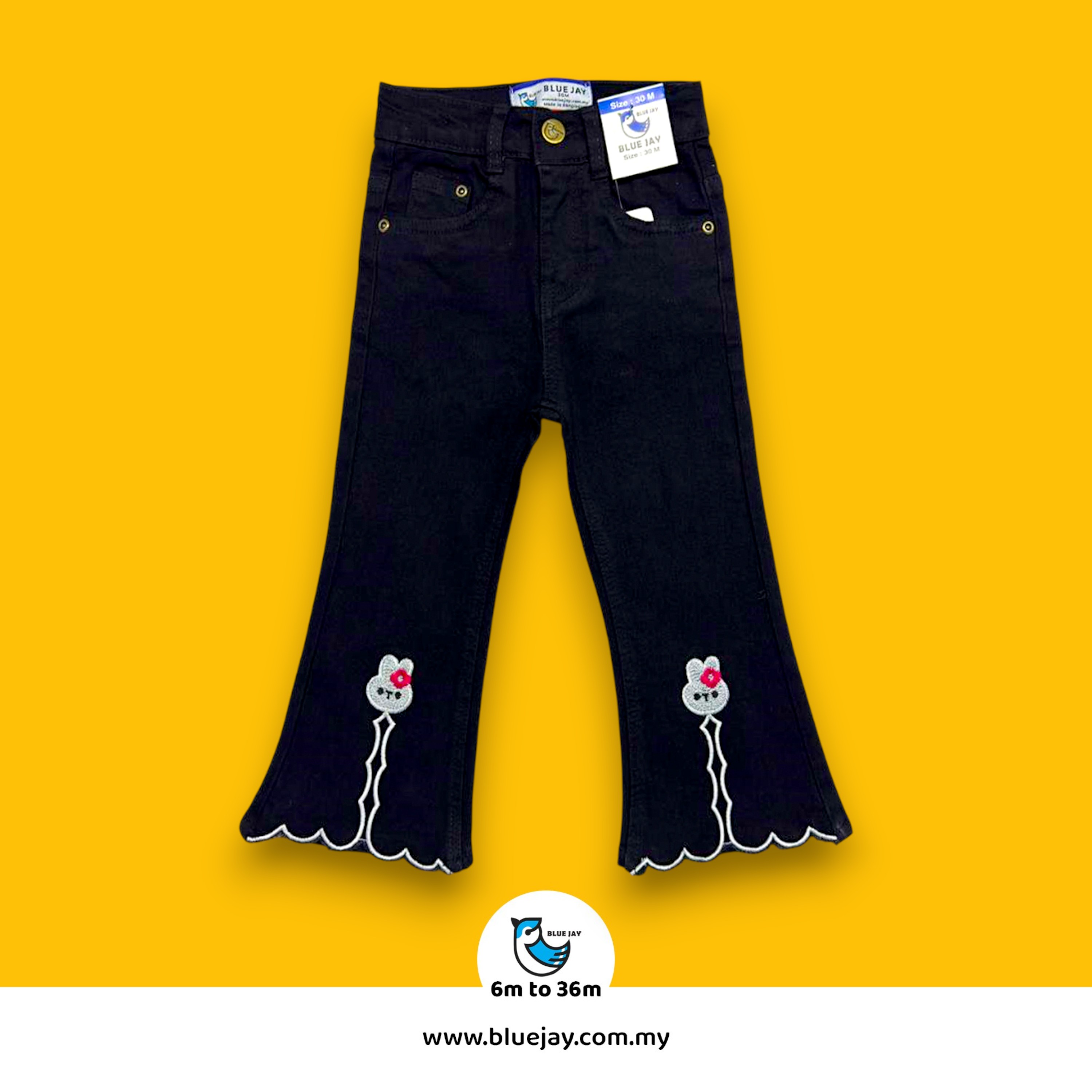 Blue Jay Boot-Cut Baby Jeans