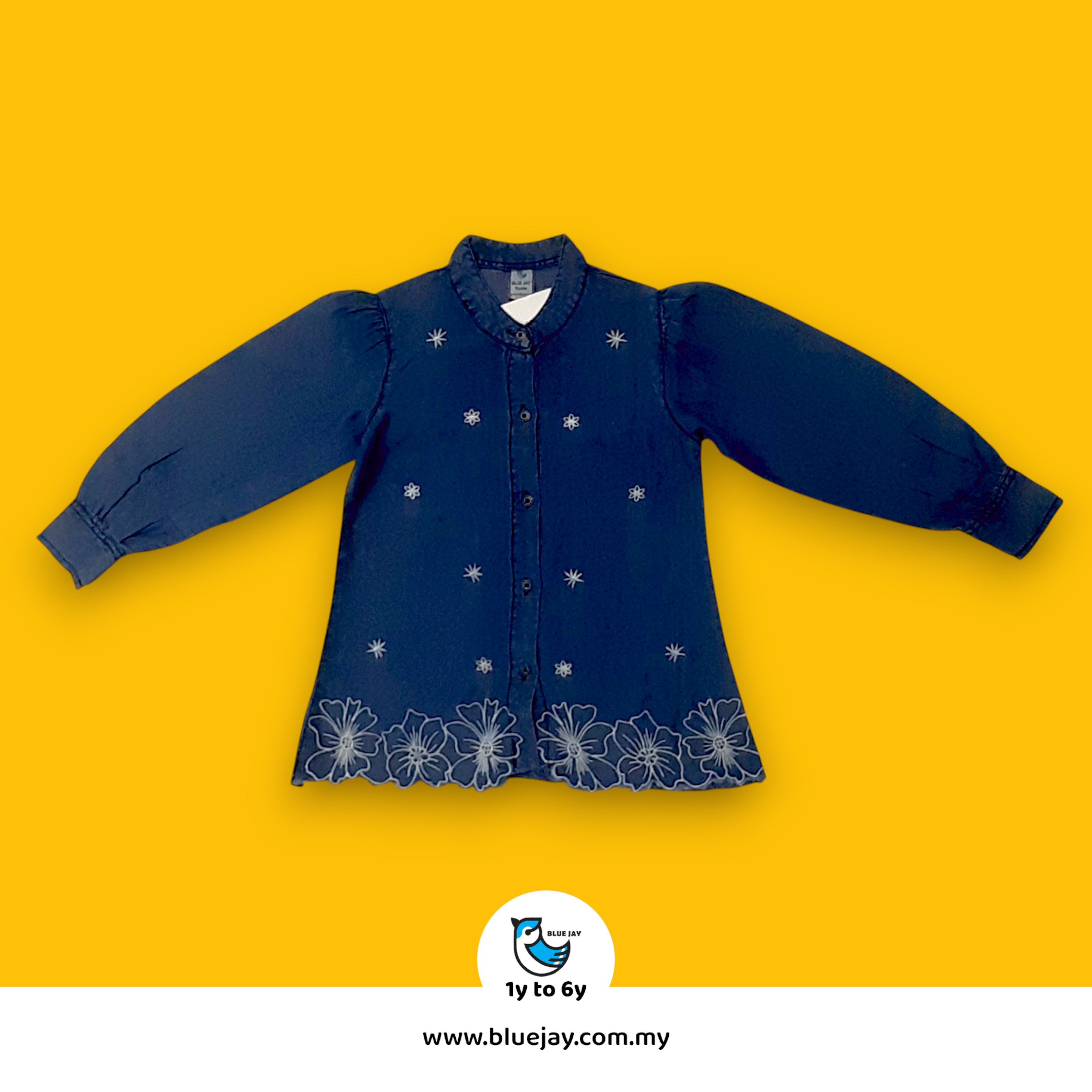 Blue Jay Denim Blouse