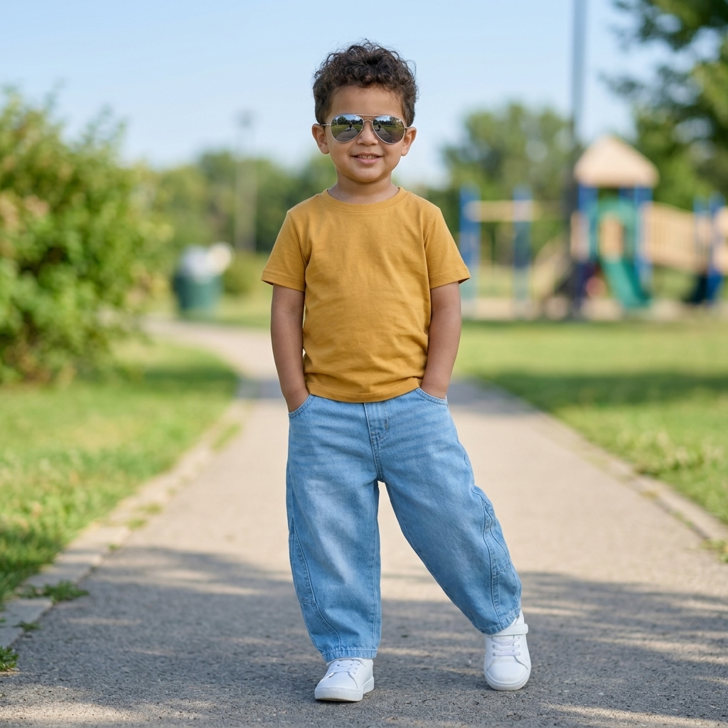 Blue Jay Balloon Jeans